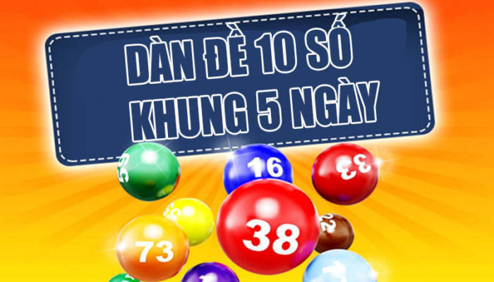 dàn đề 10 số khung 5 ngày iwin